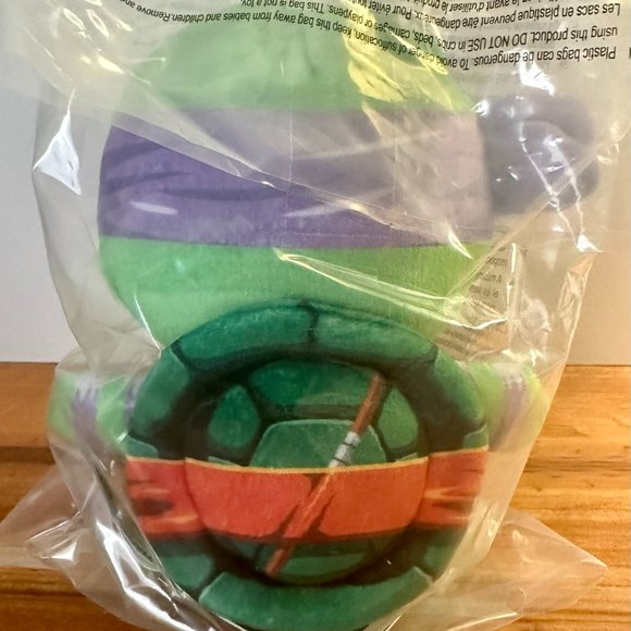 Club Mocchi Mocchi Teenage Mutant Ninja Turtles Donatello Junior 6-Inch Plush - Picture 4 of 8